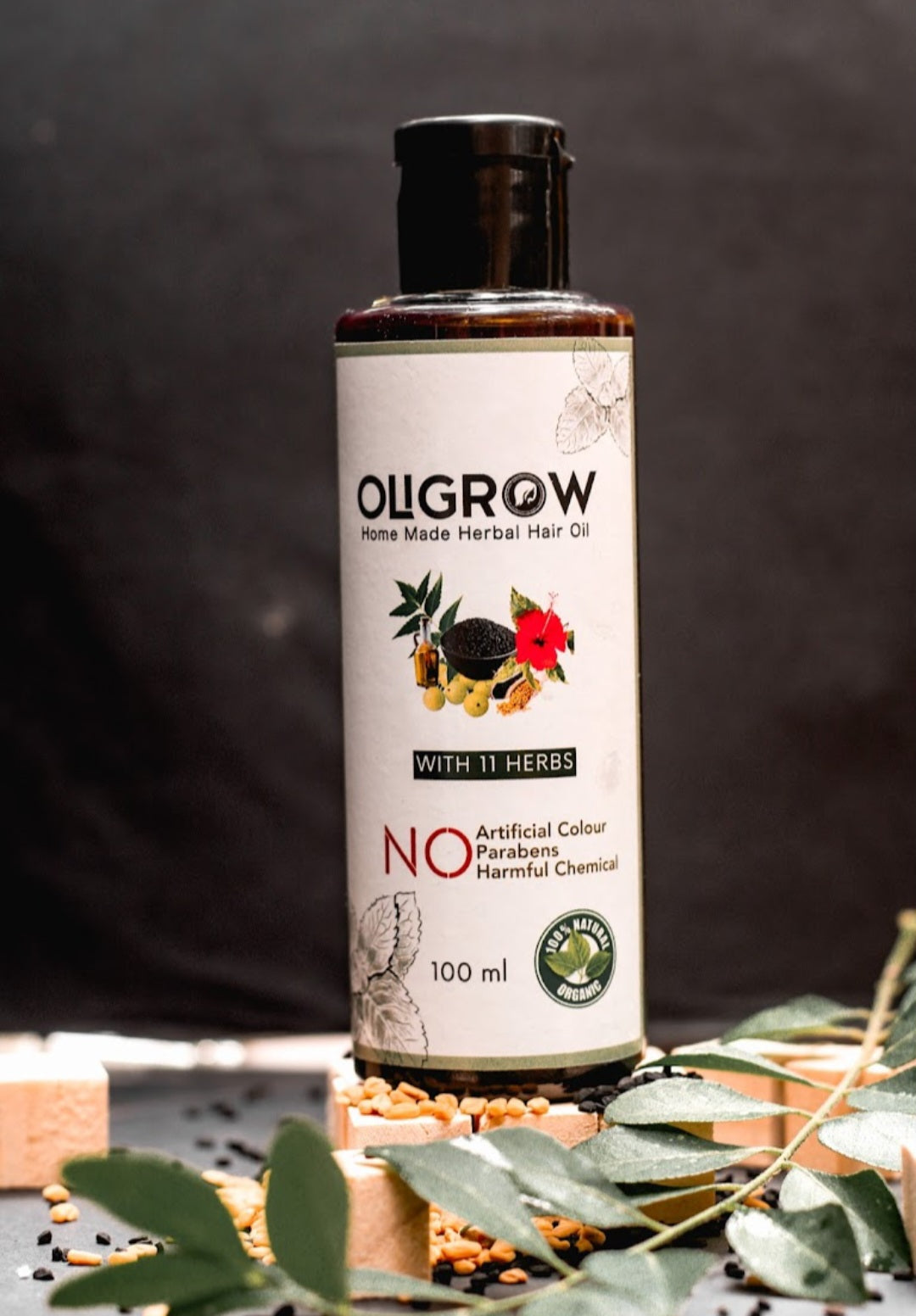 Oligrow Homemade Herbal Hair Oil. 💯🌿🌿
   Hair Growth
   Reduces Dandruff and Scalp Issues
   Prevents Split Ends
   Relaxation and Stress Relief