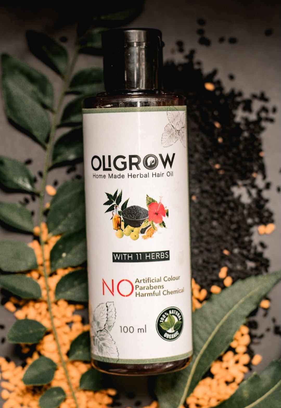 Oligrow Homemade Herbal Hair Oil. 💯🌿🌿
   Hair Growth
   Reduces Dandruff and Scalp Issues
   Prevents Split Ends
   Relaxation and Stress Relief